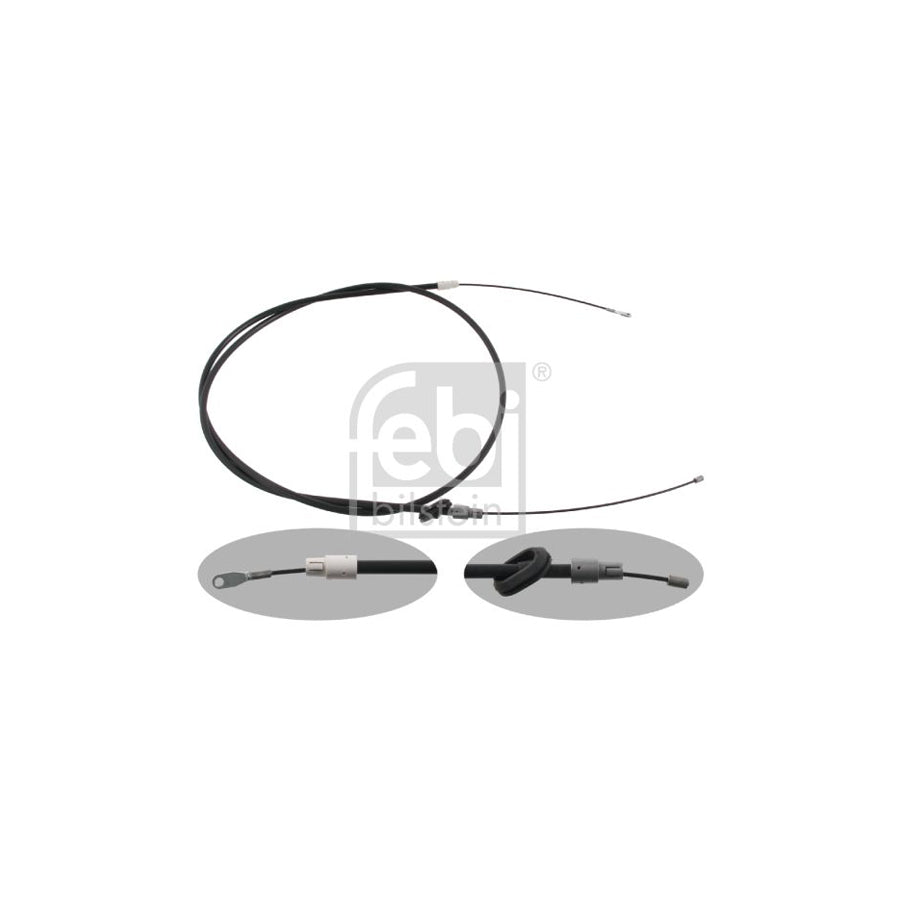 Febi Bilstein 34903 Hand Brake Cable Suitable for Mercedes-Benz S-Class Saloon (W220)