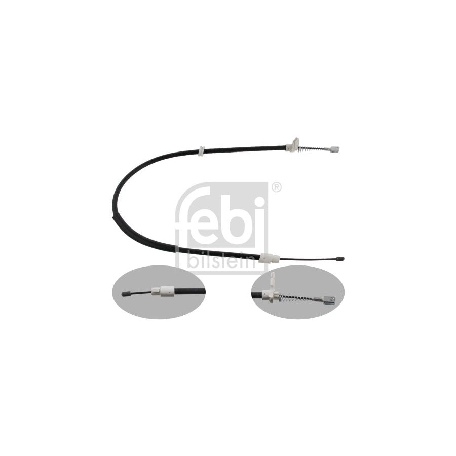 Febi Bilstein 34912 Hand Brake Cable Suitable for Mercedes-Benz Slk (R171)