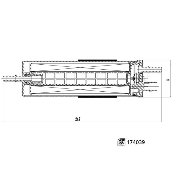 FEBI BILSTEIN E174039 Fuel Filter