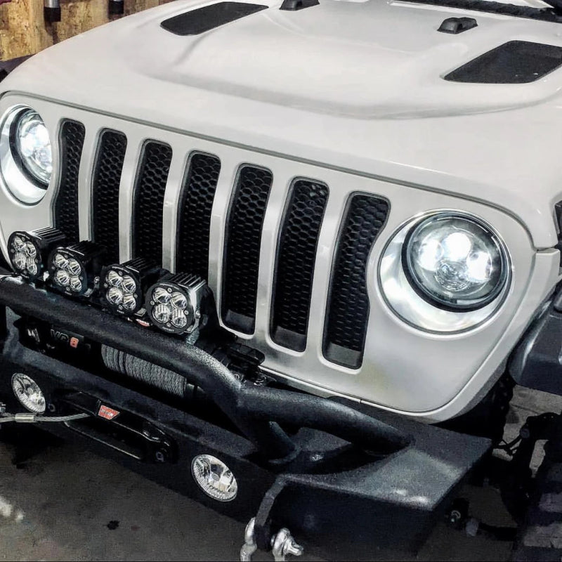 ORACLE Lighting Oracle 7in High Powered LED Headlights - Black Bezel - ColorSHIFT - BC1