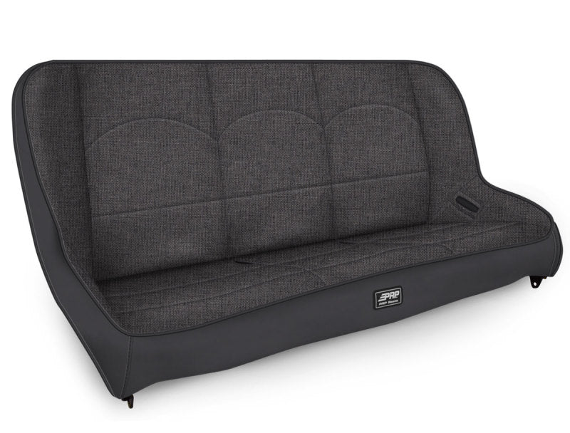 PRP Seats PRP Jeep JKU/JLU Low Back Rear Bench - Grey