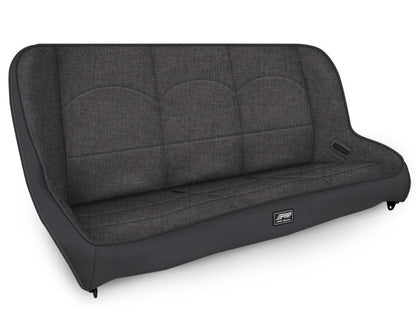 PRP Seats PRP Jeep JKU/JLU Low Back Rear Bench - Grey