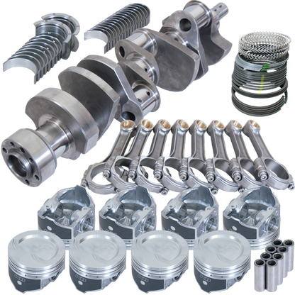 Eagle Chevy LT1350 1Pc 3.750in Crank 5.700in I-Beam Rods -18cc 4.060in Pistons Rotating Assembly
