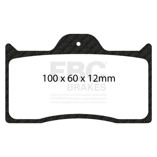 EBC Brakes Yellowstuff Performance Brake Pads