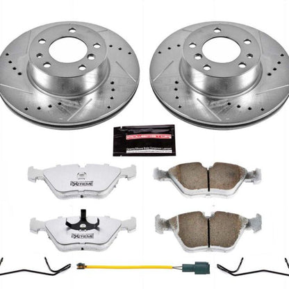PowerStop Power Stop 1989 BMW 525i Front Z26 Street Warrior Brake Kit