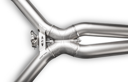 Akrapovic Akrapovic 16-17 AMG C63 Coupe Evolution Line Cat Back (Titanium) w/ Carbon Tips (Req. Link Pipe)