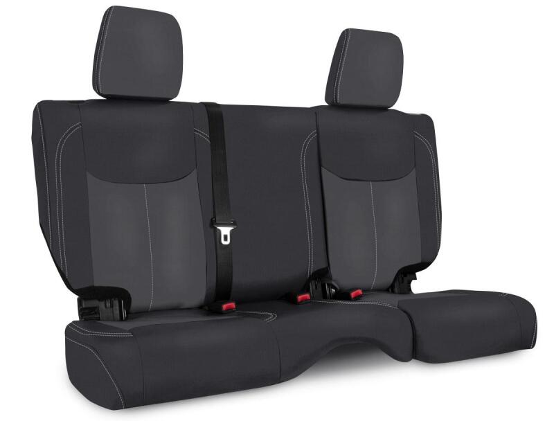 PRP Seats PRP 13-18 Jeep Wrangler JK Rear Seat Cover/2 door - Black/Grey