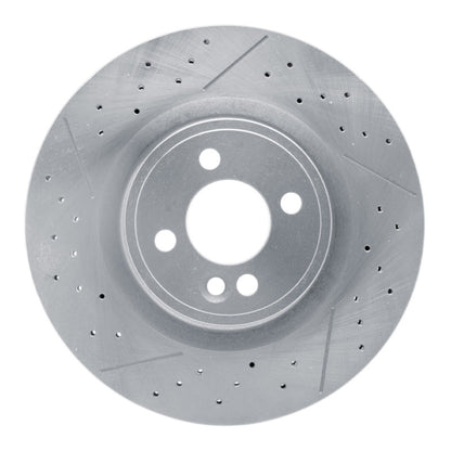 DFC 09-14 Mini Cooper (Excl Clubman) Front Drilled and Slotted Brake Rotor