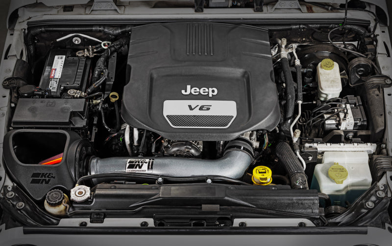 K&N Engineering K&N 12-18 Wrangler NextGen Aluminum Cold Air Intake