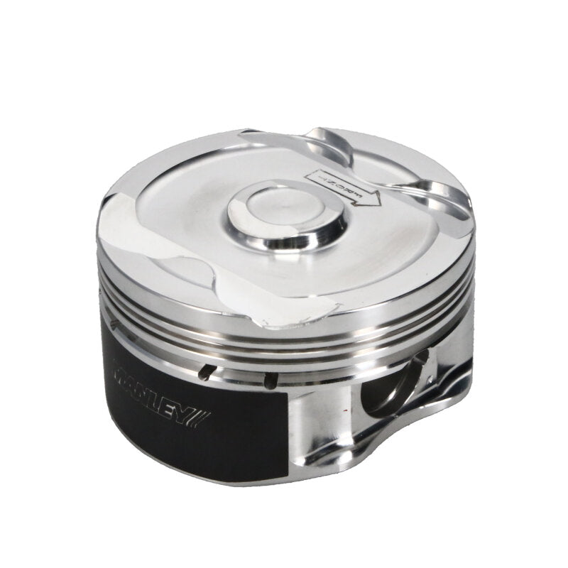 Manley Performance Manley 2018+ Ford Coyote 5.0L DOHC -6cc Dish 3.700in Bore 10:1 CR Platinum Extreme Duty Piston Set