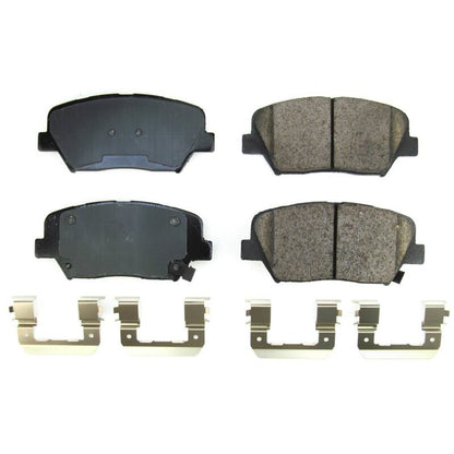 PowerStop Power Stop 19-21 Hyundai Nexo Front Z17 Evo Ceramic Brake Pads w/Hardware