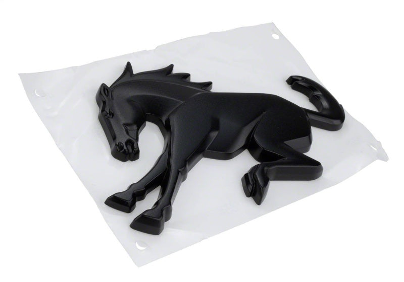 Ford Racing Bronco Rear Emblem - Matte Black