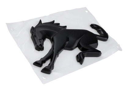 Ford Racing Bronco Rear Emblem - Matte Black
