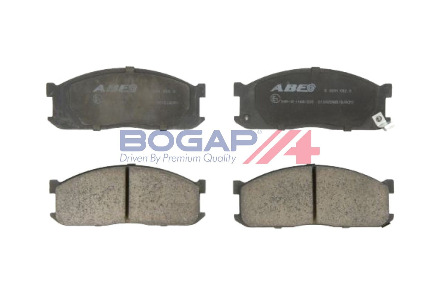 BOGAP Y8210214 Brake Pad Set, Disc Brake