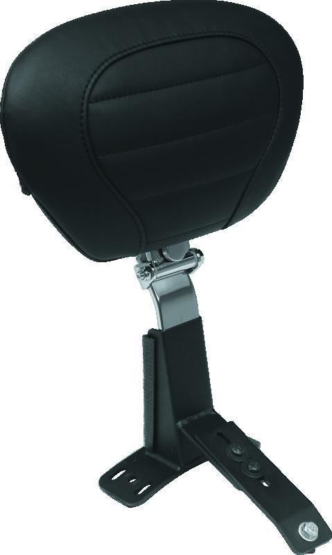 Mustang Motorcycle Mustang 97-07 Harley Electra Glide, Rd Glide Super Touring Deluxe Driver Backrest - Black