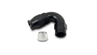 Vibrant -8AN 120 Degree Hose End Fitting for PTFE Lined Hose
