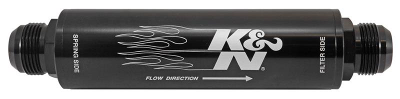 K&N Engineering K&N 2in OD x 9in L 16AN 74 Micron In-Line Fuel/Oil Filter