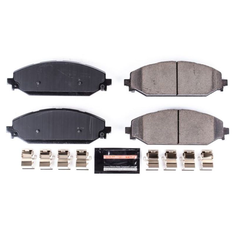 PowerStop Power Stop 2019 Ram 1500 Front Z23 Evolution Sport Brake Pads w/Hardware