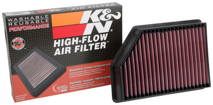 K&N Engineering K&N 2020 Chevrolet Silverado 2500/3500 6.6L Diesel Drop In Replacement Air Filter
