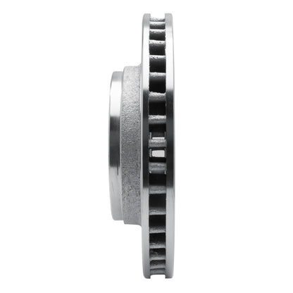 R1 Concepts R1 74-81 Dodge Ramcharger 4WD Front Left Drilled & Slotted Silver Brake Rotor