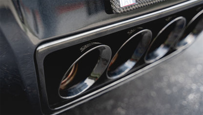 CORSA Performance Corsa 2014-2019 Chevrolet Corvette C7 6.2L 2.75in Xtreme Valve-Back w/ Dual NPP & Quad Black Tips