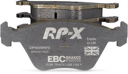 EBC Racing 08-11 Lotus Exige 1.8L Supercharged (240) RP-X Rear Brake Pads
