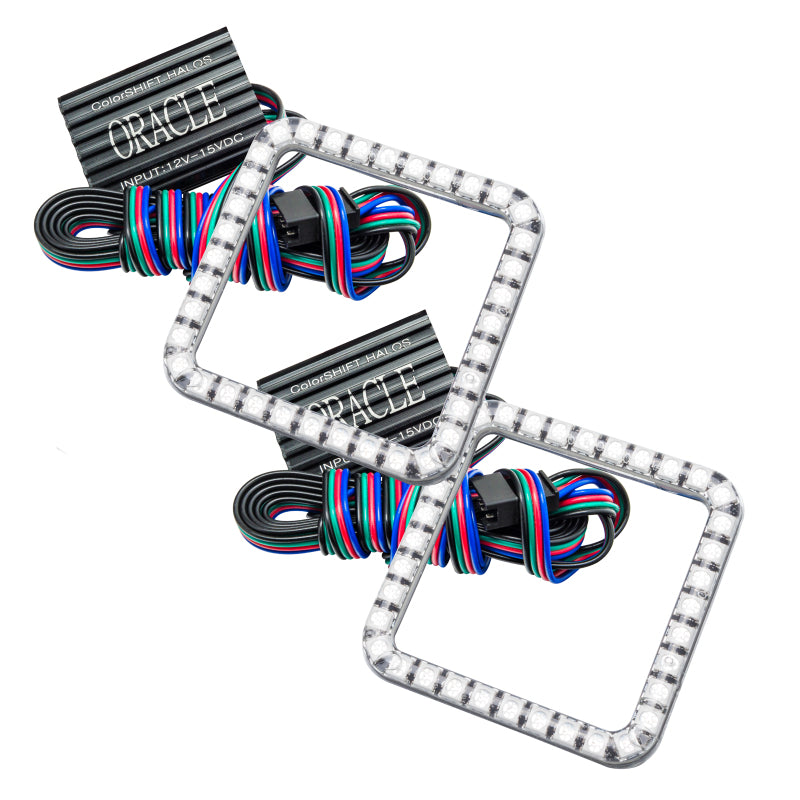 ORACLE Lighting Oracle Ford Ranger 04-05 LED Fog Halo Kit - ColorSHIFT