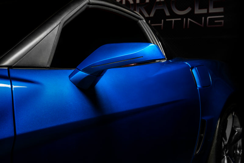 ORACLE Lighting Oracle 05-13 Chevrolet Corvette C6 Concept Side Mirrors - Unpainted - No Color