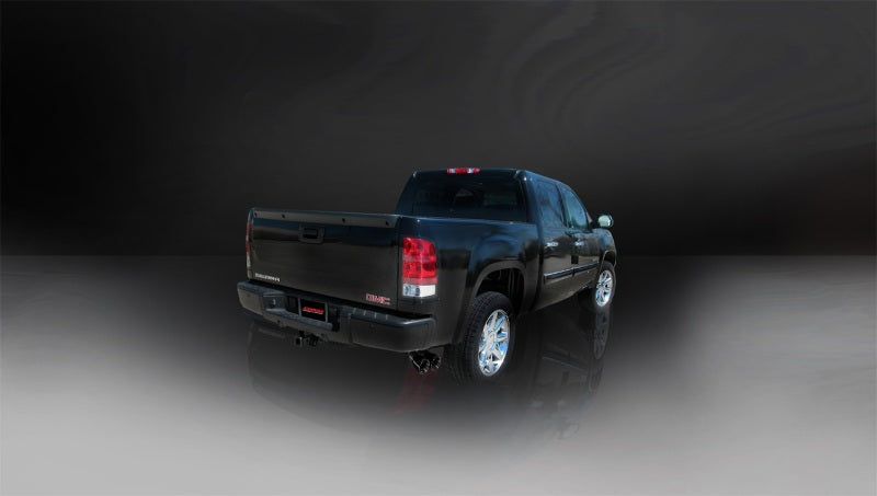 CORSA Performance Corsa 2010-2013 Chevrolet Silverado Crew Cab/Short Bed 1500 4.8L V8 Black Sport Cat-Back Exhaust