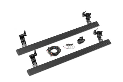 Go Rhino RealTruck 08-16 Ford F-250/350 Super Duty CC 4dr VoltStep Electric Running Board Kit - Tex. Blk