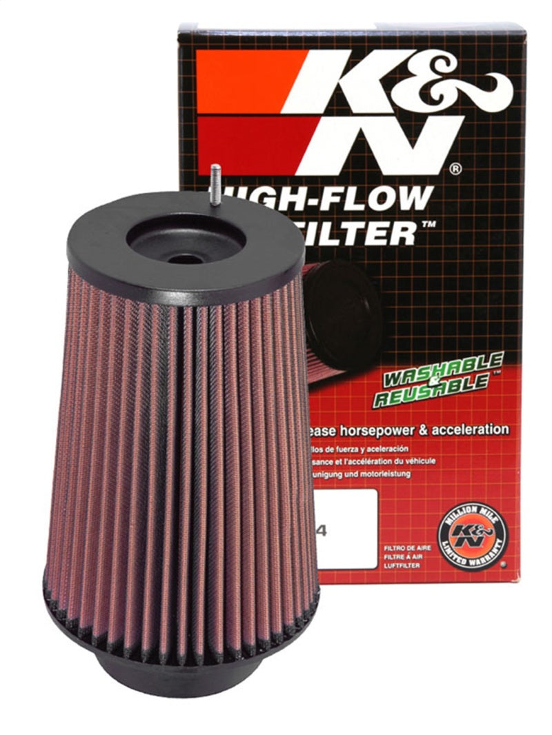 K&N Engineering K&N Universal Filter Round Tapered 4in FlangeID / 6.625in Base OD / 5.25in Top OD / 9.5in Height