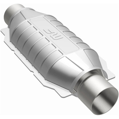 MagnaFlow Univ Cat Conv 3in Inlet/Outlet Center/Center Oval 12in Body L x 6.5in W x 16in Overall L
