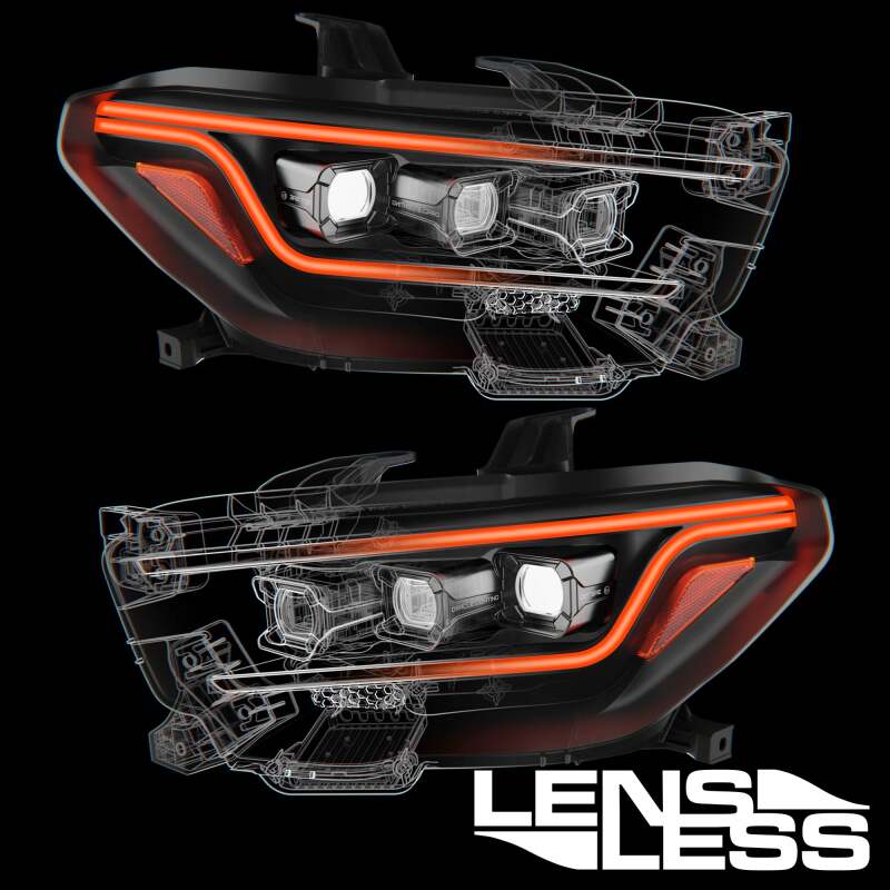 ORACLE Lighting Oracle 16-23 Toyota Tacoma Lensless LED Headlights