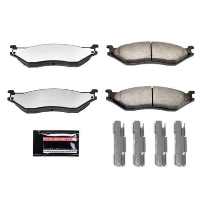 PowerStop Power Stop 2002 Ford E-550 Super Duty Front or Rear Z36 Truck & Tow Brake Pads w/Hardware