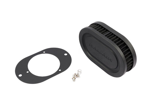 Ramair Pleated Carburettor Air Filter Baseplate to fit Weber 23/32 TLD  40mm Int Height