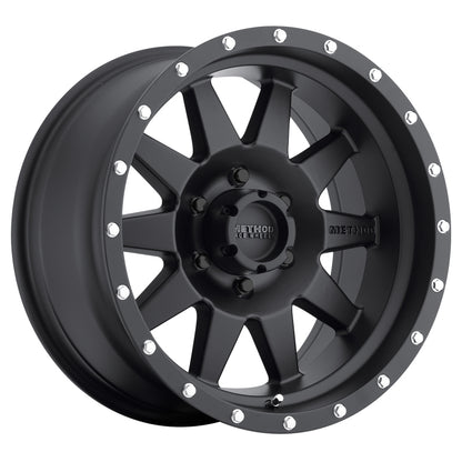 Method Wheels Method MR301 The Standard 17x9 -12mm Offset 6x5.5 108mm CB Matte Black Wheel