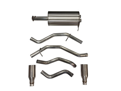CORSA Performance Corsa 19-24 Ram 1500 5.7L Crew Cab w/ 57in or 76in Bed Cat-Back Dual Rr Exit 5in Satin Polished Tips