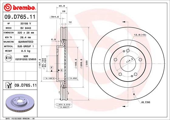 BBP 41278BBP Disc Brake Caliper Repair Kit