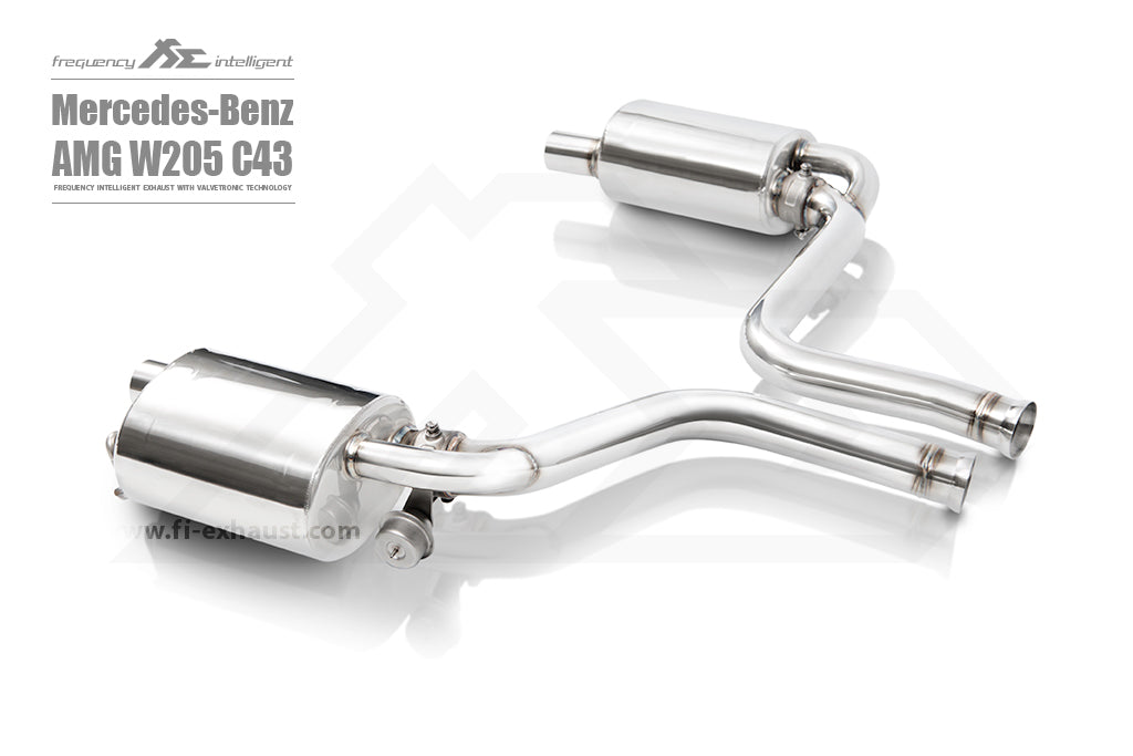 FI Exhaust Mercedes-Benz W205 AMG C400/C450/C43  3.0TT M276  2014-2021