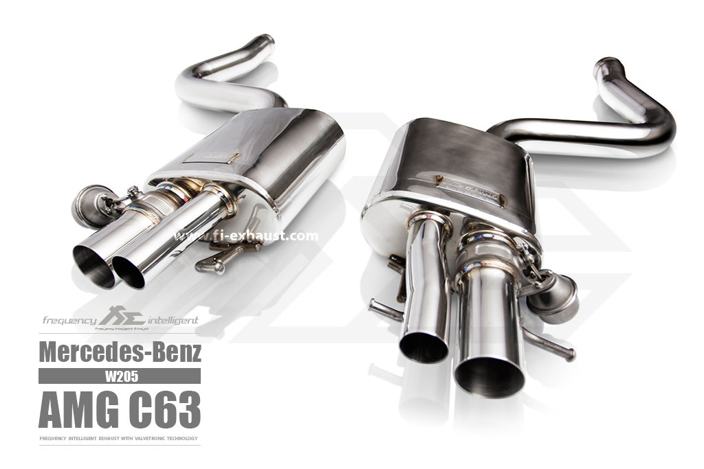 FI Exhaust Mercedes-Benz W205 AMG C63  4.0TT M177  2014-2021