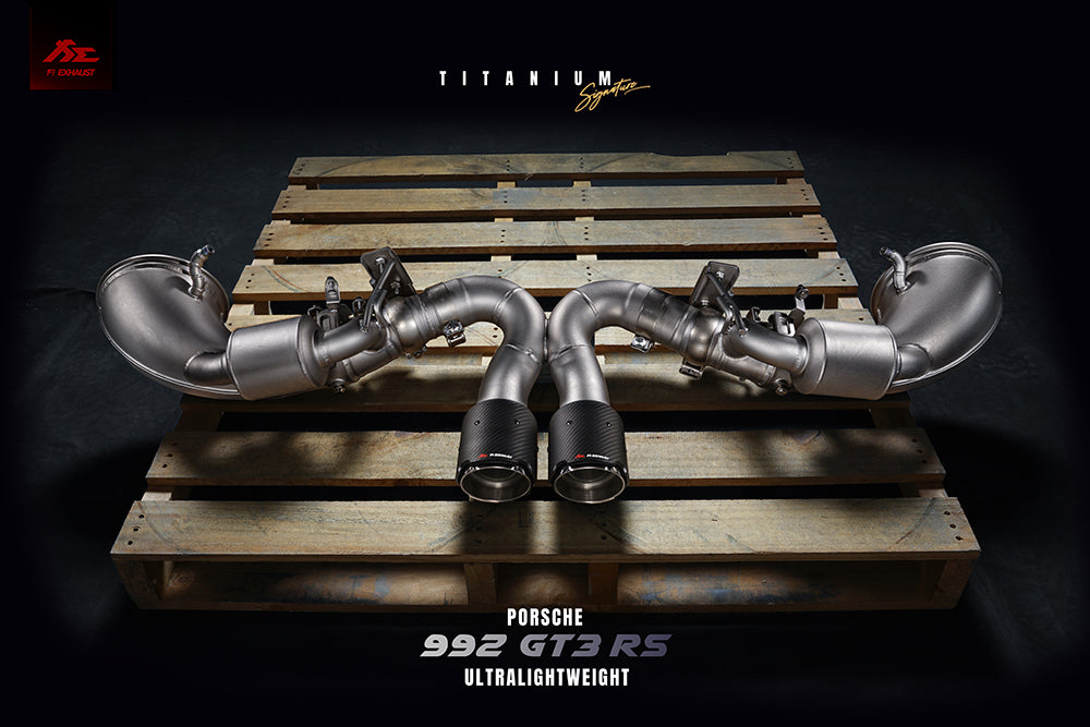 FI Exhaust Porsche 992 GT3  Titanium Signature Series  2021+
