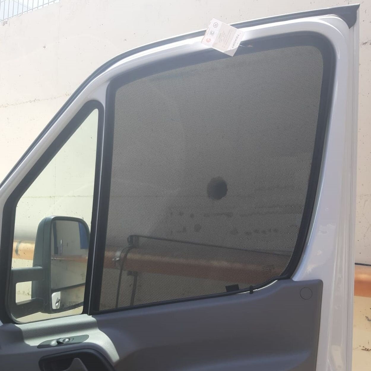 Heyner TRFIDUC4 Fiat Ducato 4 2014-Onwards Front Windows Shades Set Of 2Pcs. (Moving Part Only)
