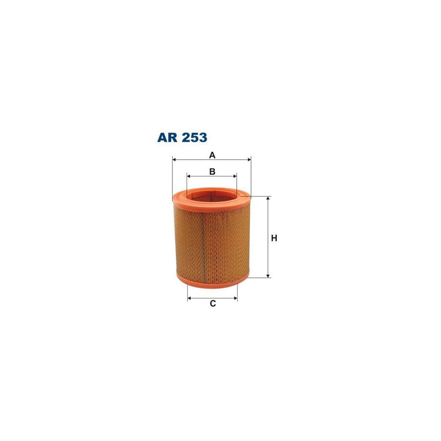 Filtron Ar 253 Air Filter For Wartburg Knight / 353