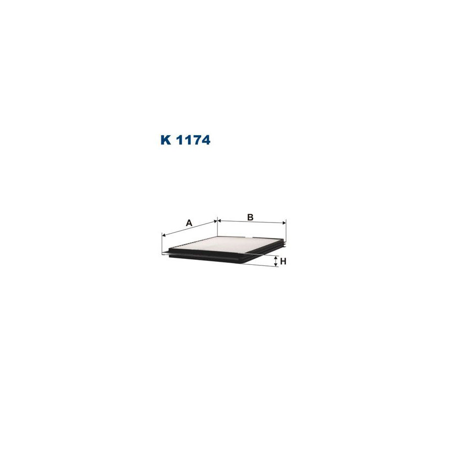 Filtron K 1174 Pollen Filter For Nissan Micra II Hatchback (K11)