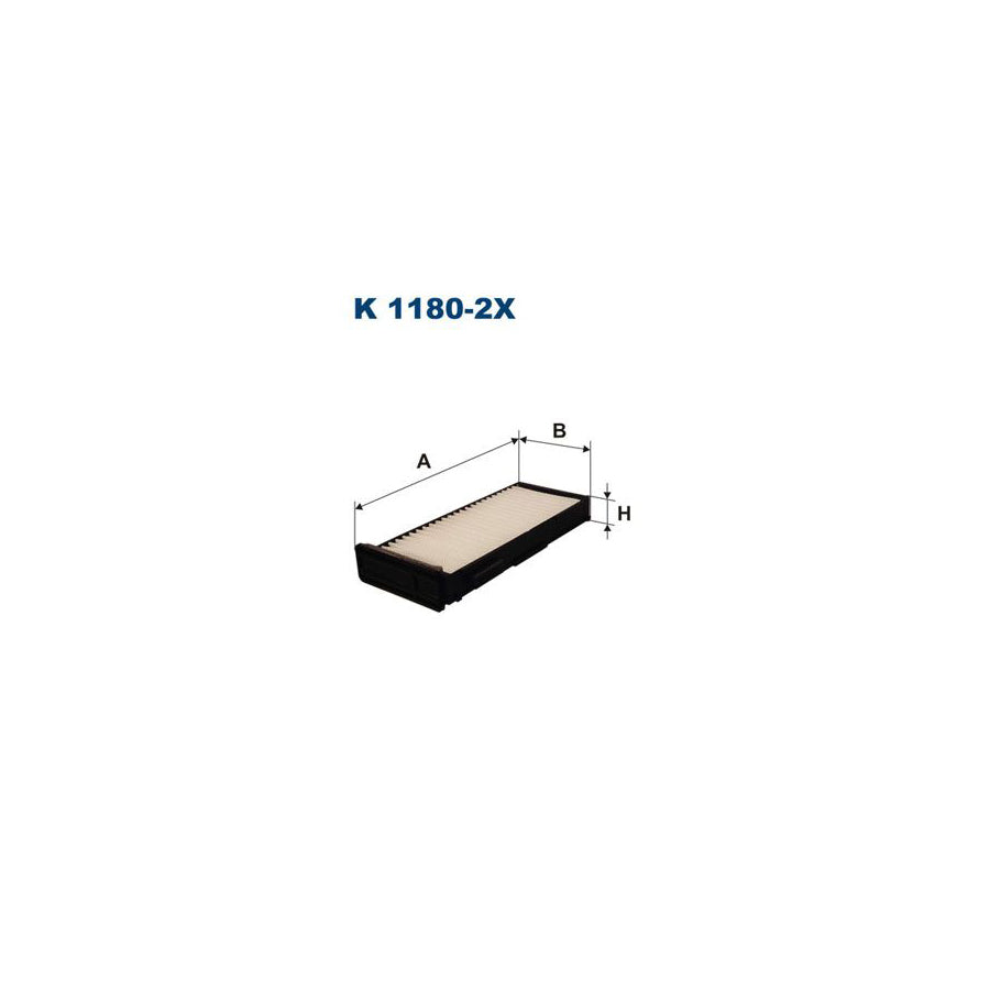 Filtron K 1180-2X Pollen Filter