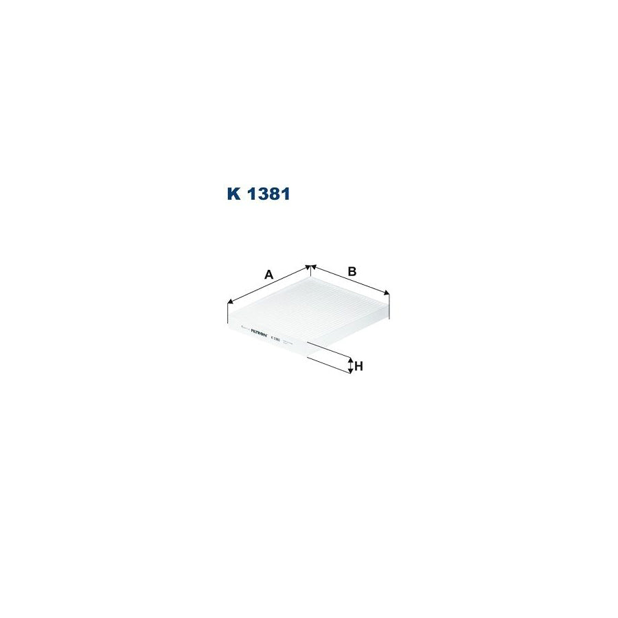 Filtron K 1381 Pollen Filter