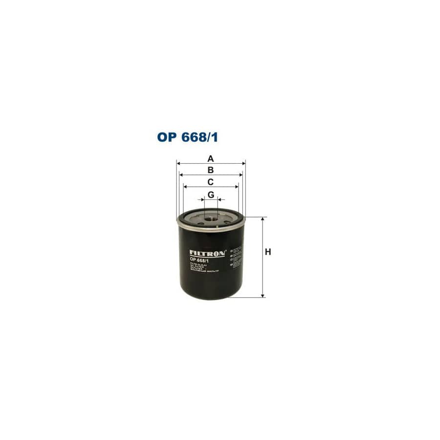Filtron Op 668/1 Hydraulic Filter, Automatic Transmission