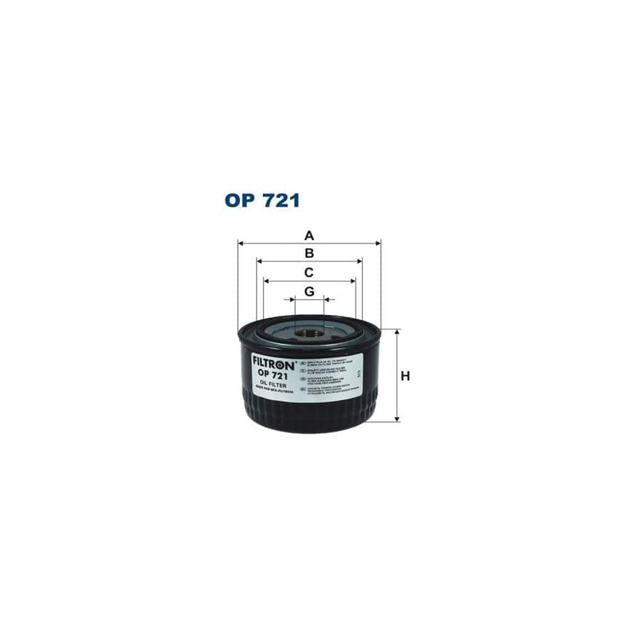 Filtron OP721 Hydraulic Filter, Automatic Transmission