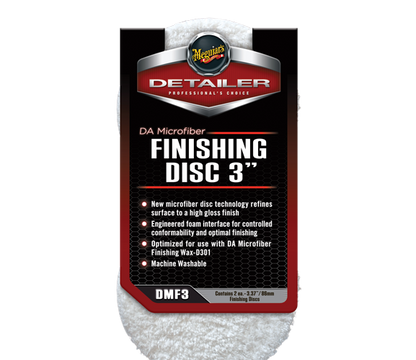 Meguiars DMF3 DA Microfibre Finishing Disc 3" 2 Pack