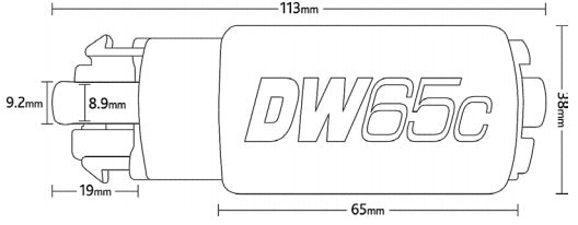 DEATSCHWERKS 9-651-1010 FUEL PUMP KIT FOR SUBARU BRZ, TOYOTA 86 (FA20)